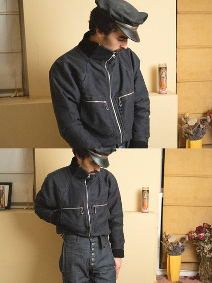 VD.001.J/DAD - MOLESKIN CYCLIST JACKET