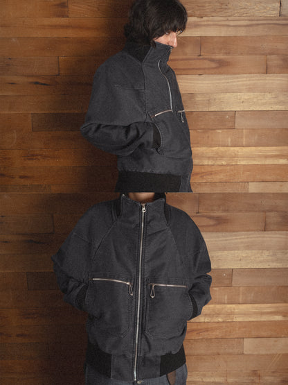 VD.001.J/DAD - MOLESKIN CYCLIST JACKET
